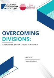 Overcoming Divisions: towards a new national Contract for Lebanon